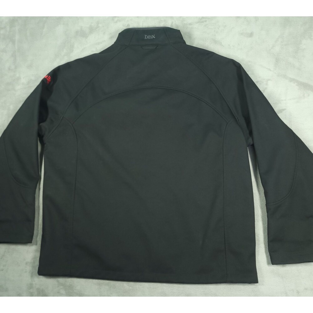 Jim Beam Dri Duck DDX Softshell Jacket Mens XL Black Full Zip Waterproof Whiskey - Picture 4 of 8